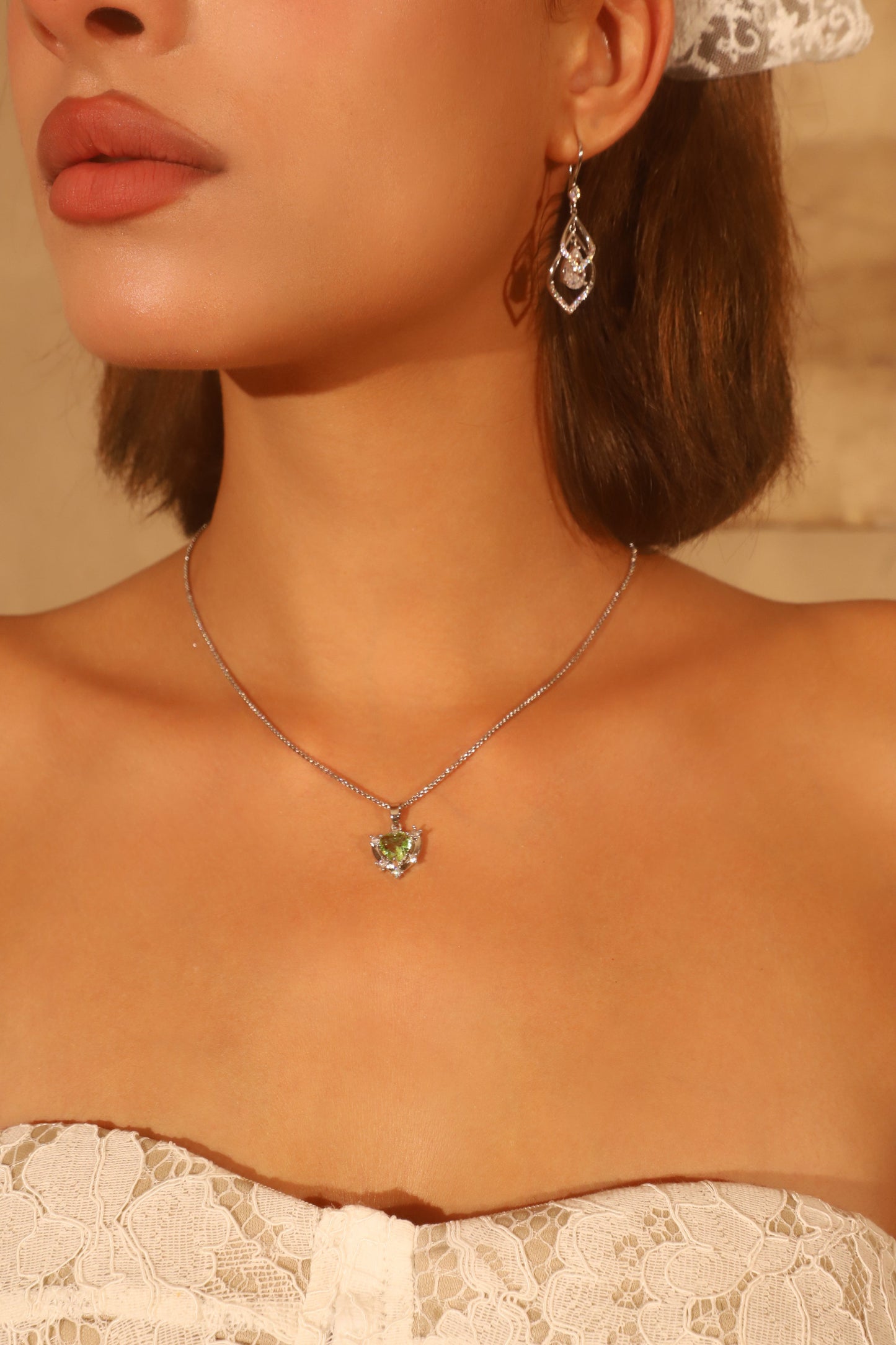Diamond Droplet Earrings