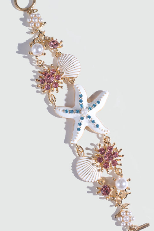 Gold Plated Underwater World Bracelet