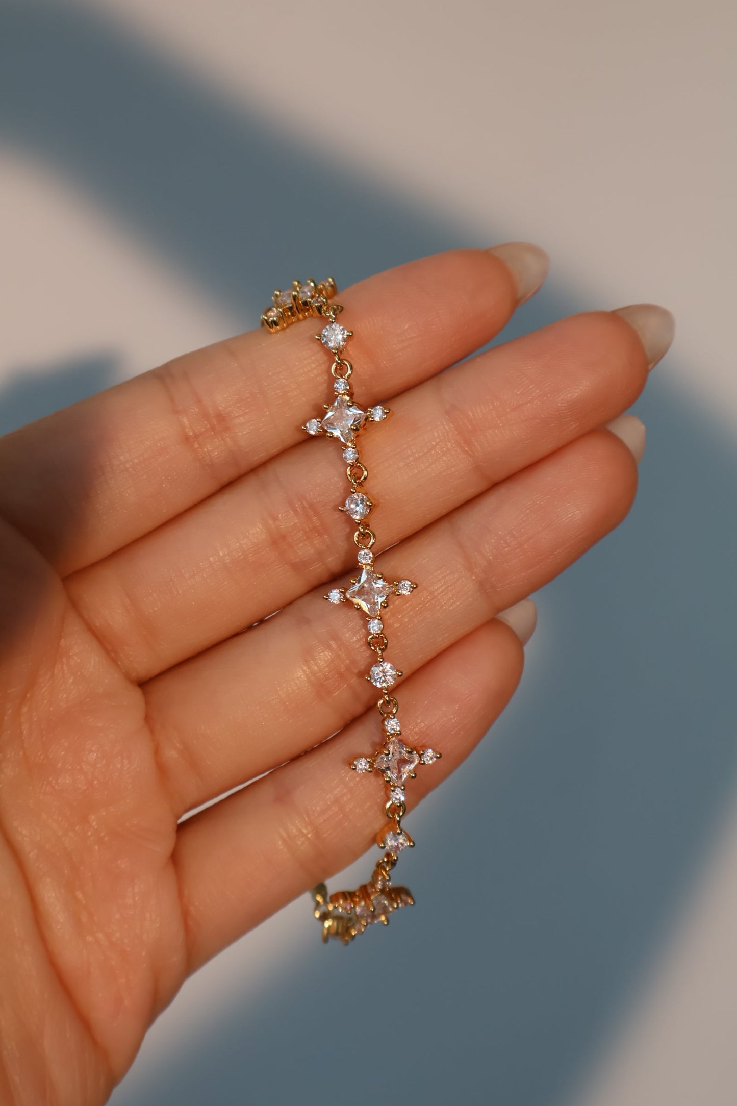 Diamond Cross Bracelet Bundle