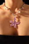 Starfish Pearl Necklace