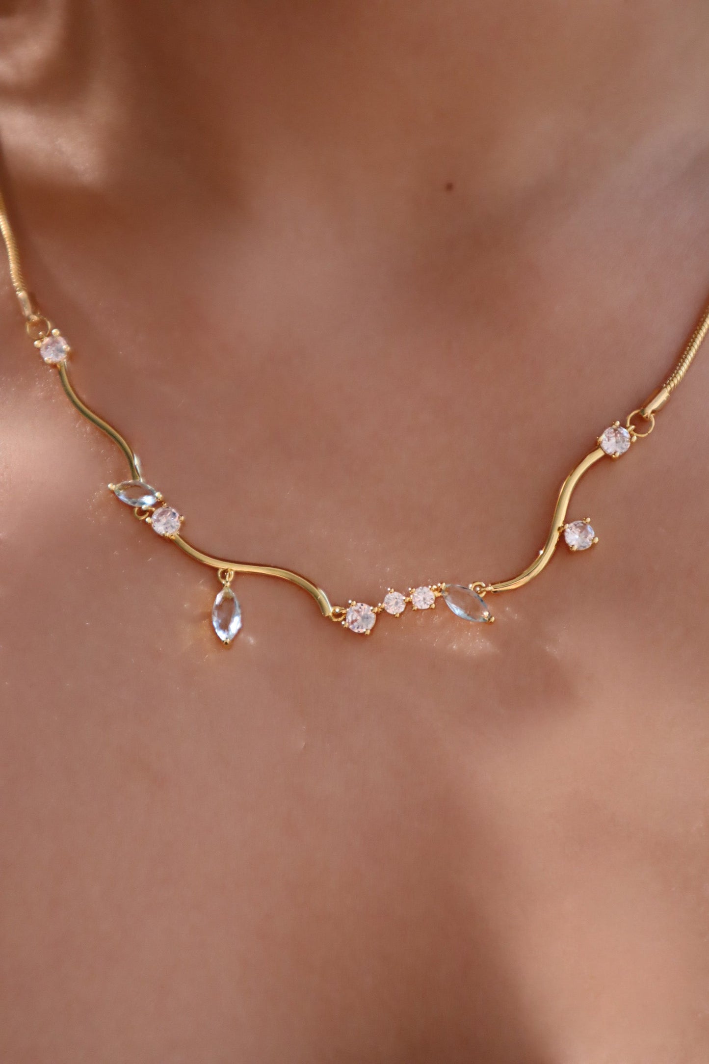 Luxe Diamond Necklace Trio Bundle