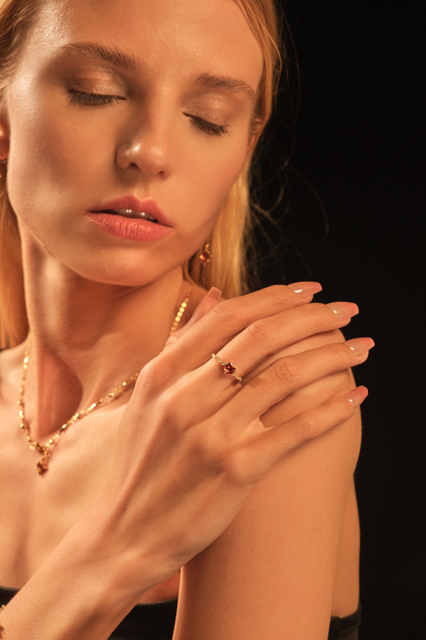 24K Gold Vermeil Heart Ring