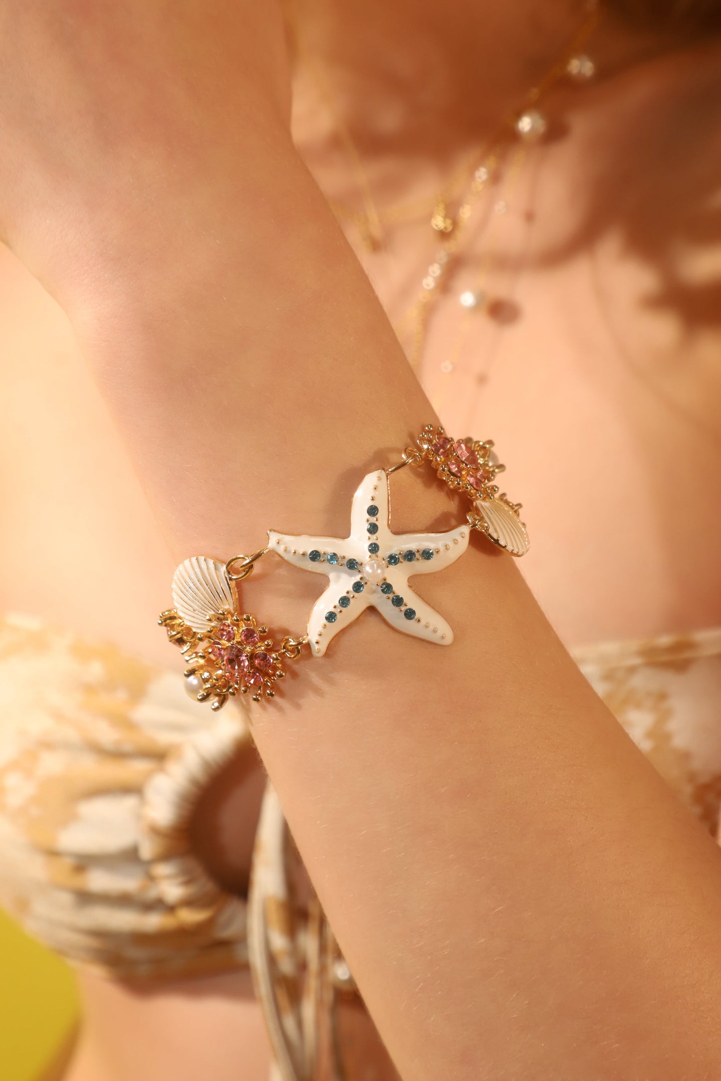 Gold Plated Underwater World Bracelet