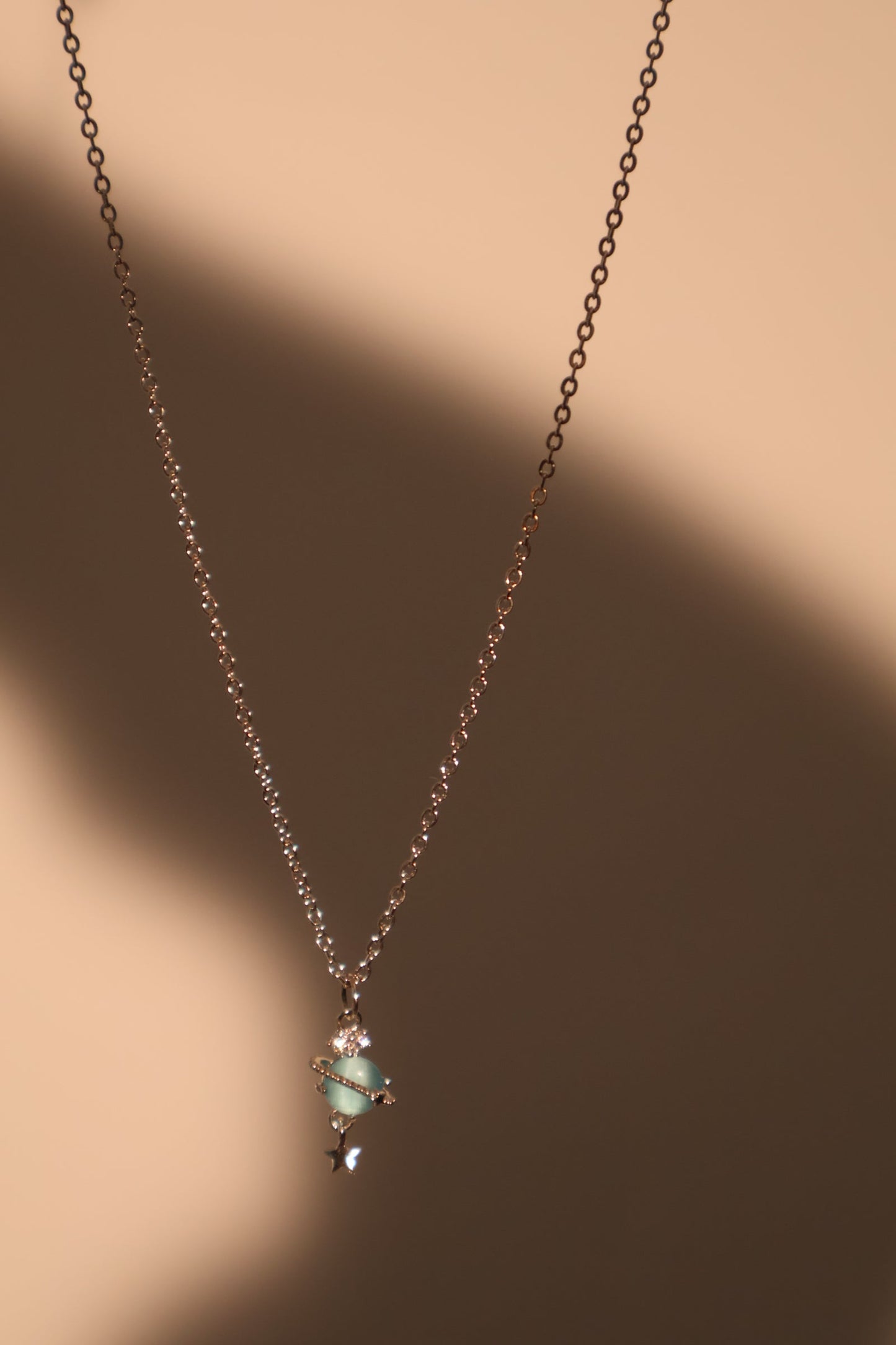 Saturn Star Necklace