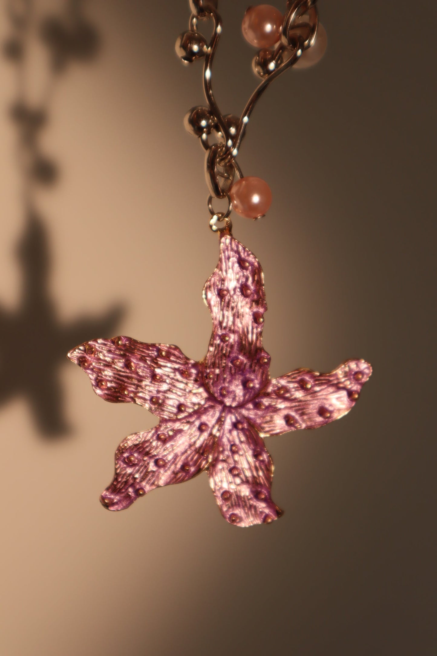Starfish Pearl Necklace