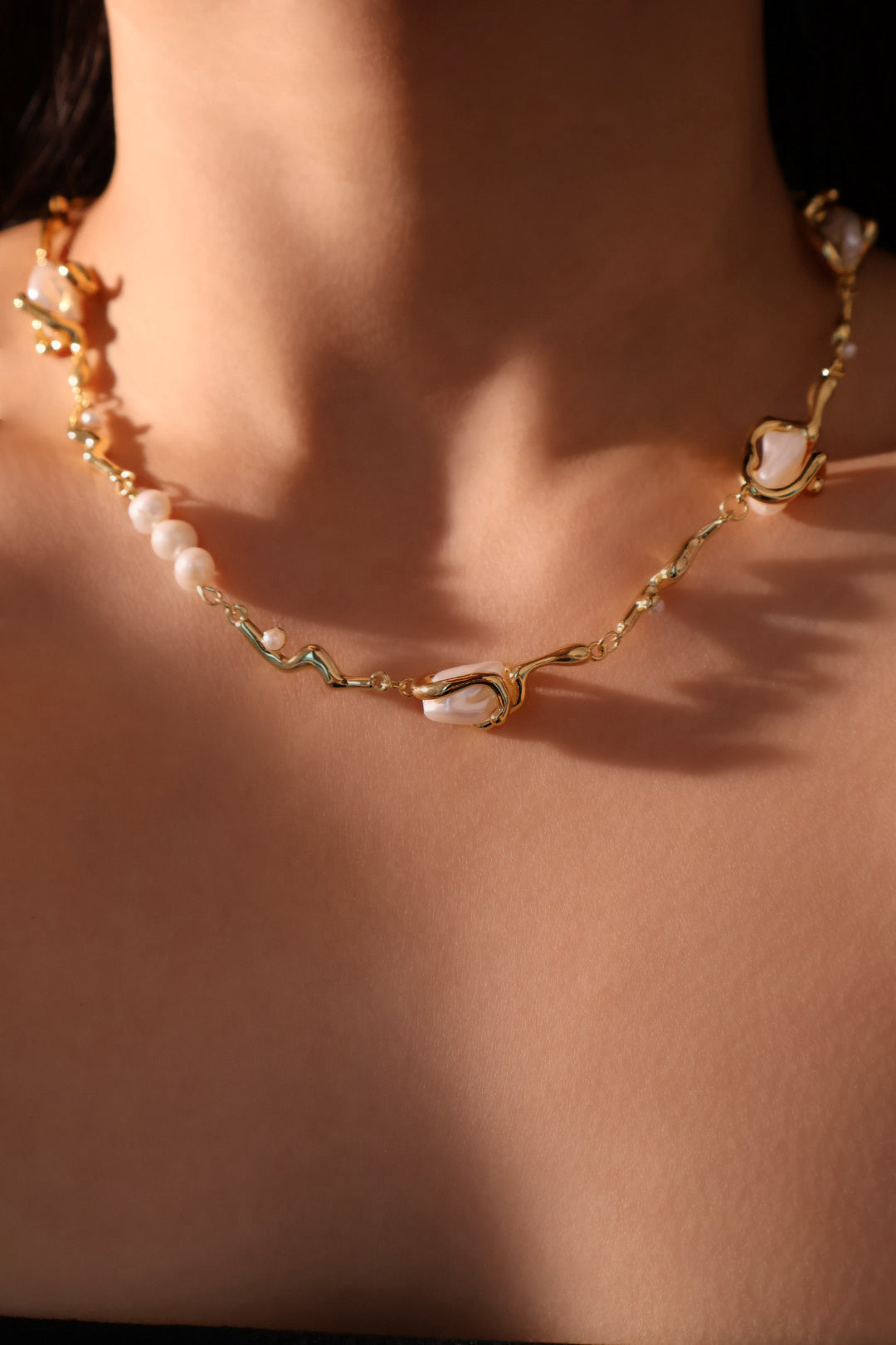 Sea Shell Pearls Necklace Bundle
