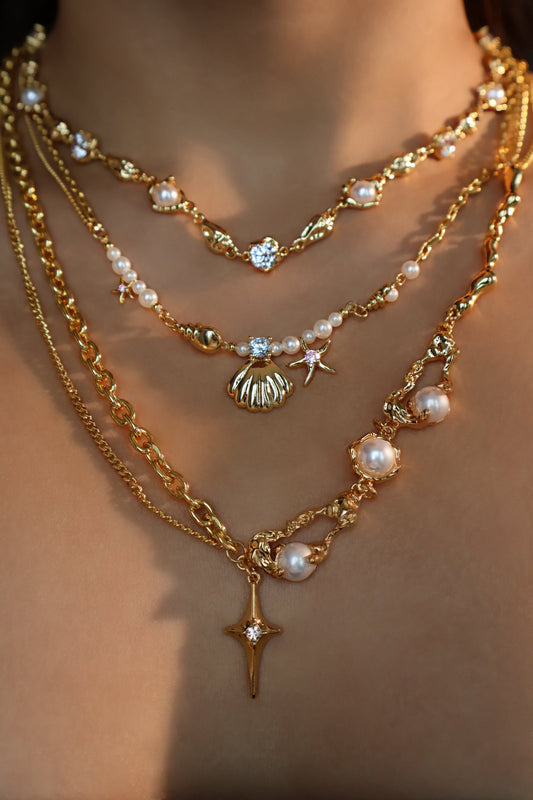 Sea Shell Necklace Bundle
