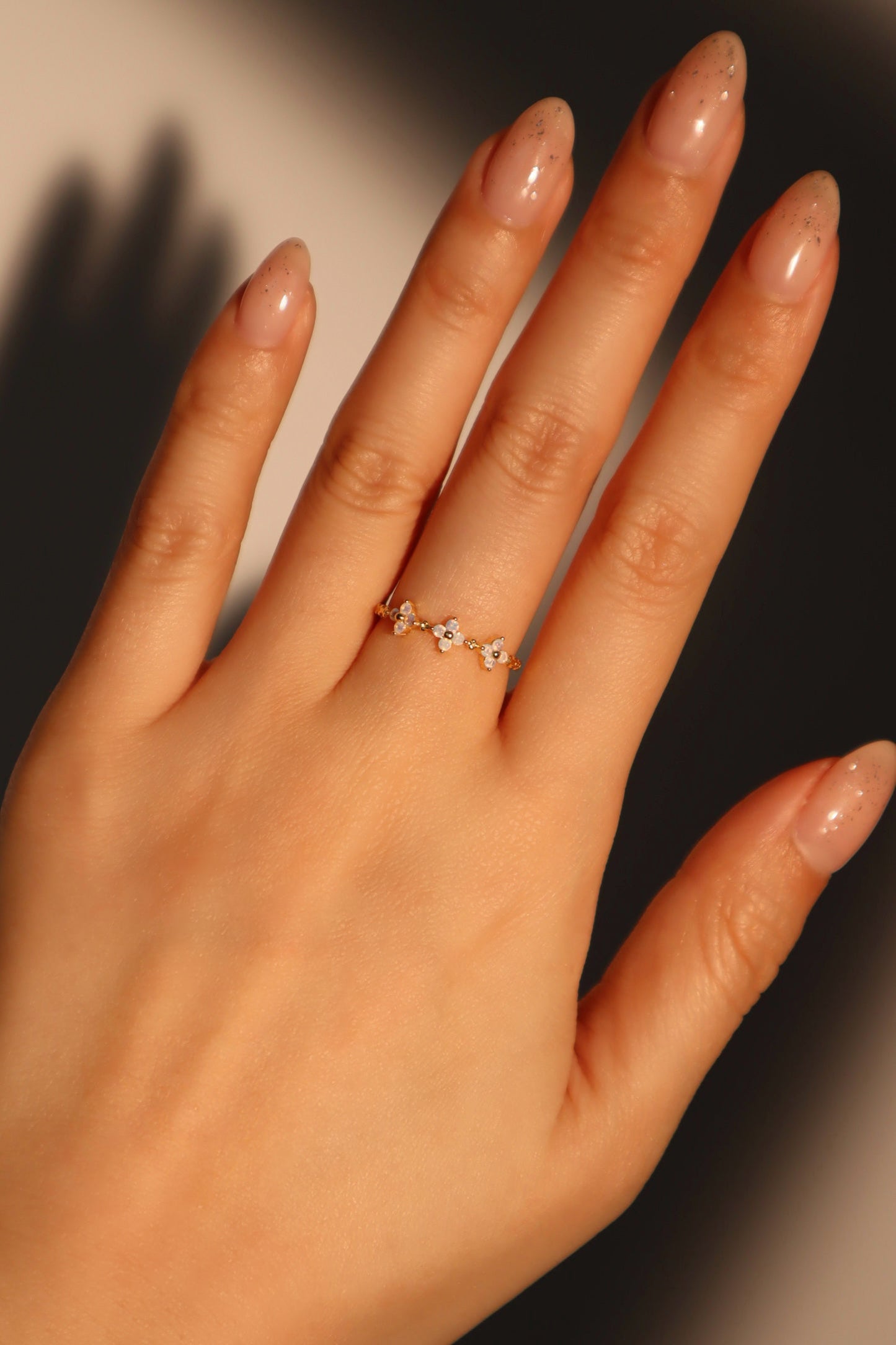 18K Gold Vermeil 3 in 1 Lucky Leaf Ring