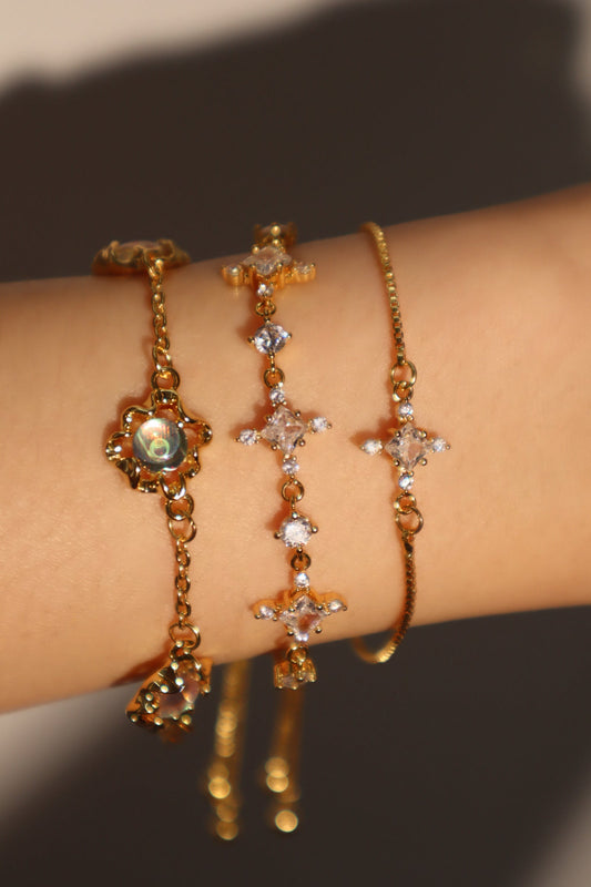 Diamond and Opal Bracelet Pack