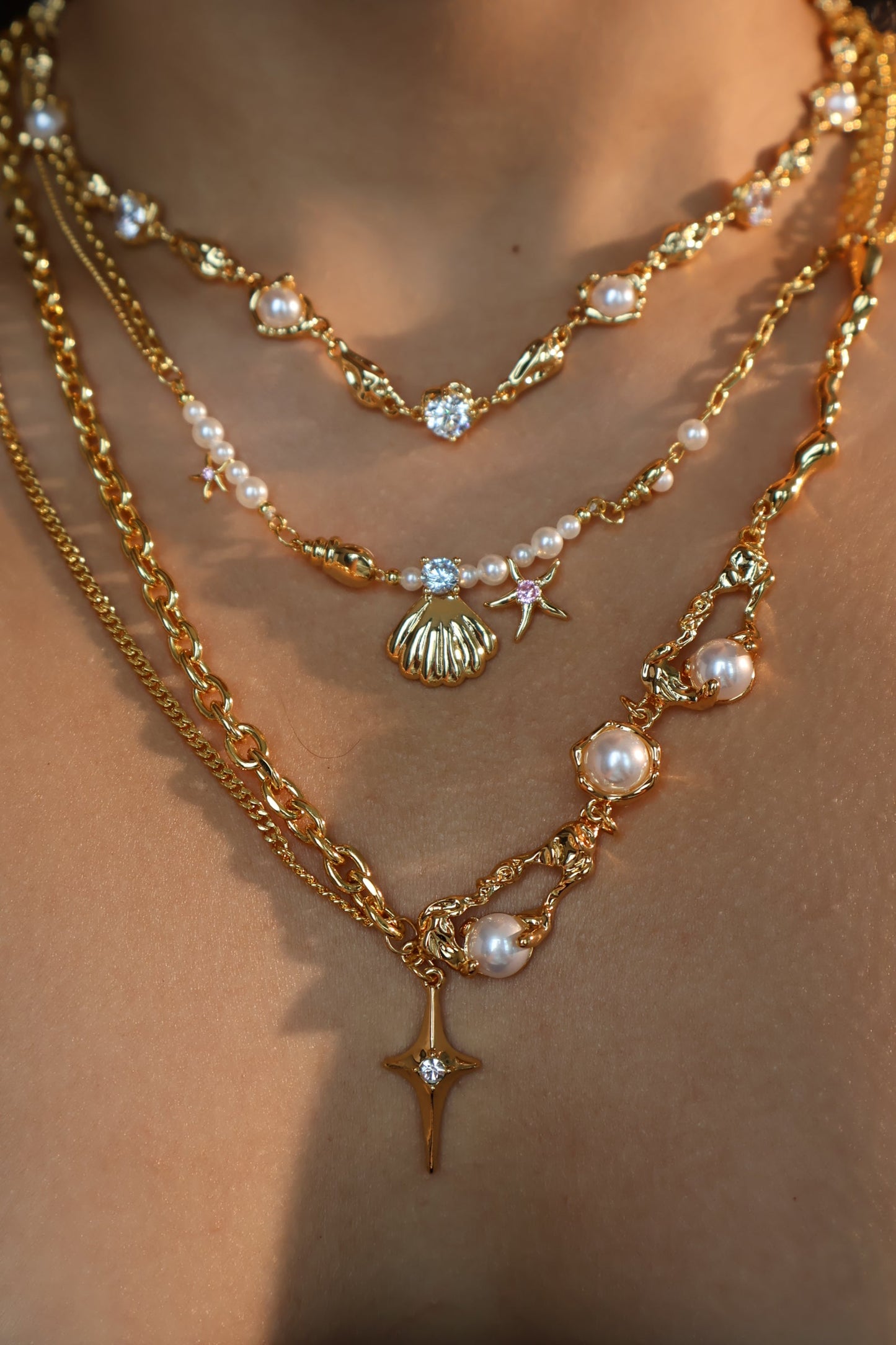 Sea Shell Necklace Bundle