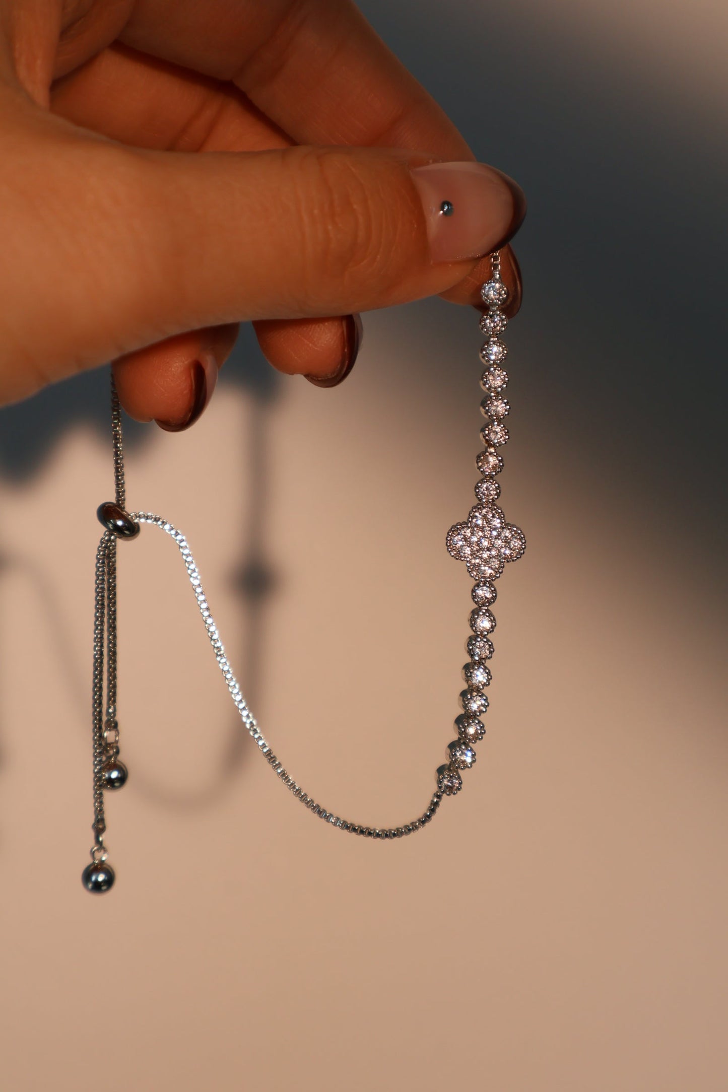 Diamond Lucky Leaf Bracelet