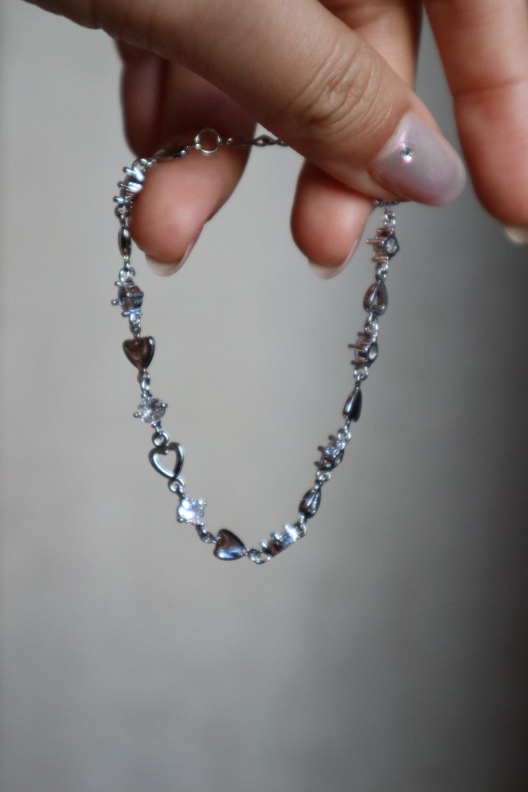 Diamond Heart Bracelet