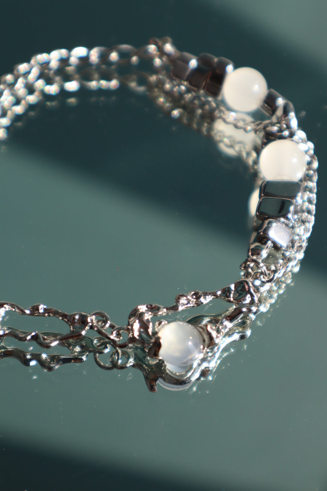 Platinum Plated Moonlight Bracelet