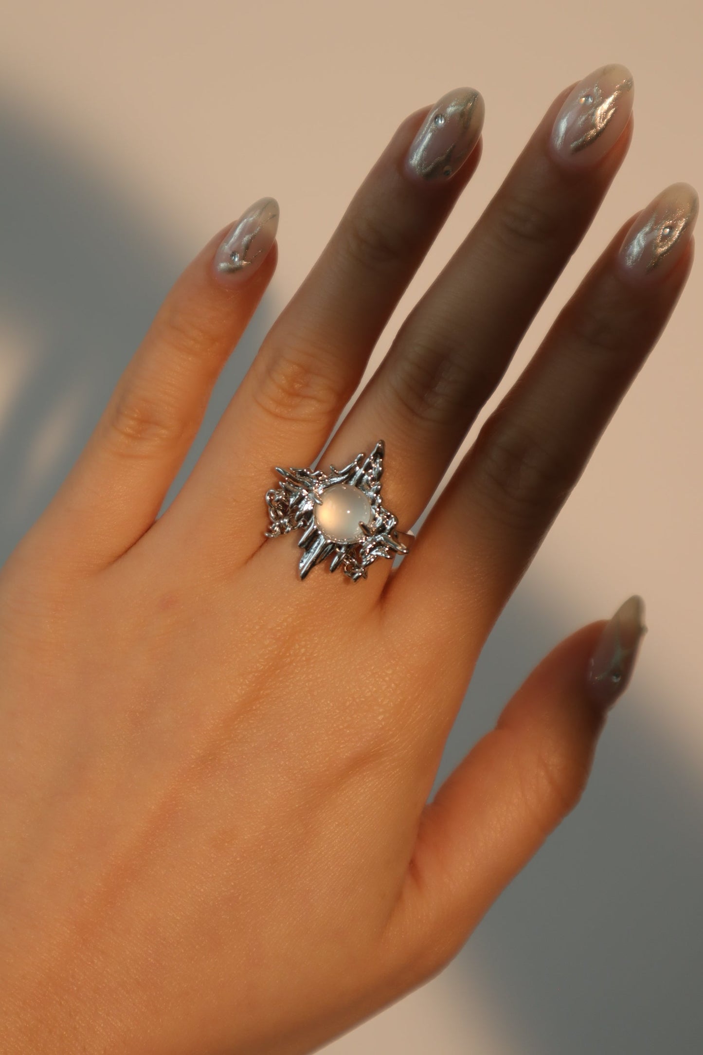 Moonlight Pole Star Ring