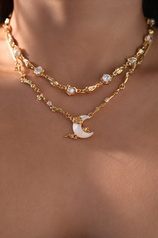 Golden Diamond Shell Moon Bundle