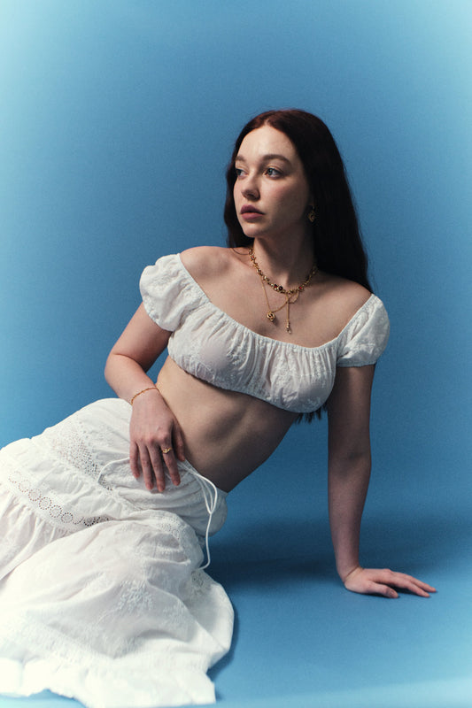 18K Real Gold Plated Heart Necklace