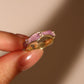 18K Real Gold Plated Purple Tide Ring