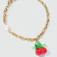 18K Real Gold Plated Cherry Pearls Bracelet