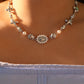 Platinum Plated Mermaid Sea Shell Necklace