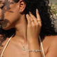 18K Gold Stainless Steel Multi Diamonds Star Bracelet