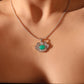Diamond Cloud Jade Necklace