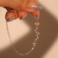 925 Sterling Silver Moonstone Galaxy Bracelet