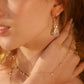 18K Gold Vermeil Lucky Leaf Hand Chain Bracelet