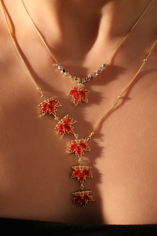 Maple Leaves Necklace Pack