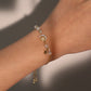 14K Real Gold Plated Moonlight Moon Bracelet