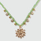 14K Real Gold Plated Sun Garden Necklace