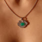 Diamond Cloud Jade Necklace