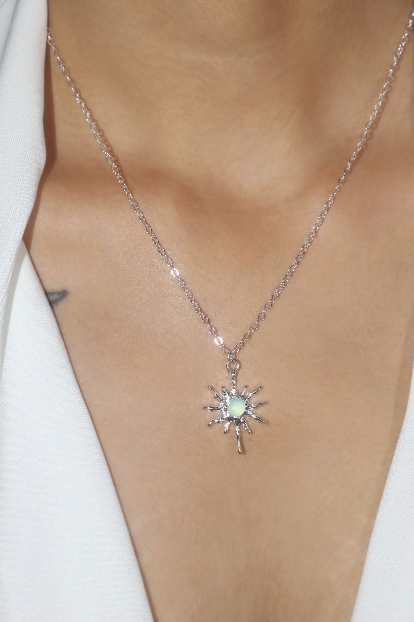 Pole Star Wave Layer Necklace (Pre-order)