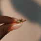 24K Gold Vermeil Emerald Blossom Ring