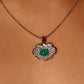 Diamond Cloud Jade Necklace