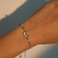 Moonlight Moon Star Bracelet