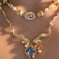 18K Real Gold Plated Mermaid Sea Shell Necklace