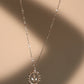 925 Sterling Silver Garland Tulip Necklace