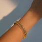 24K Real Gold Plated Diamonds Gypsophila Bracelet