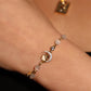 14K Real Gold Plated Moonlight Moon Bracelet