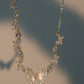 14K Real Gold Plated Natural Shell Butterfly Necklace