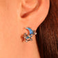 Moonstone Moon Star Earrings
