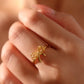 18K Gold Vermeil Bowknot Ring