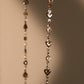 Platinum Plated Diamond Heart Layering Long Necklace (Waist Chain)