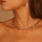 Diamond Droplet Earrings