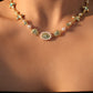 18K Real Gold Plated Mermaid Sea Shell Necklace