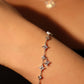 925 Sterling Silver Multi Lucky Leaf Bracelet