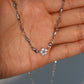 Diamond Flower Necklace