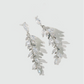 Diamond Leaf Earrings