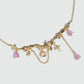 18K Real Gold Plated Color Gypsophila Necklace