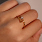 24K Gold Vermeil Shooting Star Ring